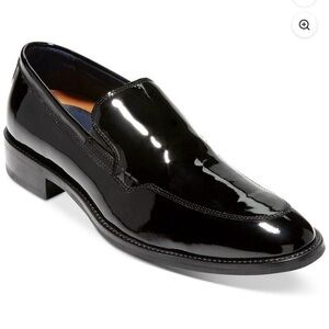 Cole Haan Men’s Lenox Hill Venetian Dress Loafers C32176 Black Slip On